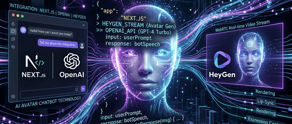 How To Build AI Avatar Chatbots with Next.js, HeyGen, and OpenAI