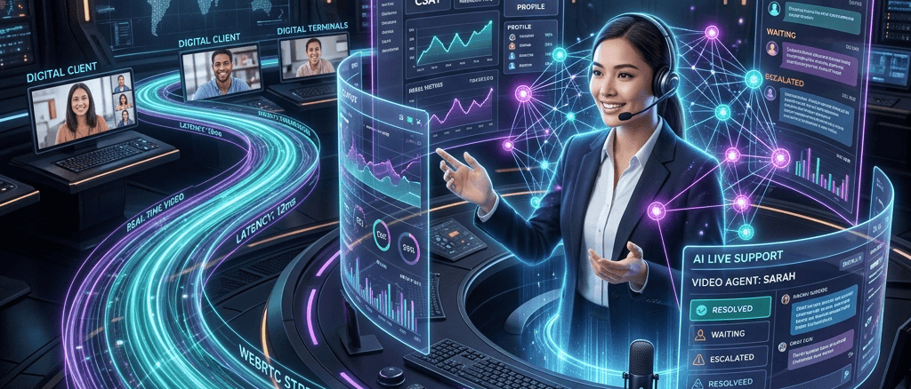 AI Video Agents for Customer Support: How Businesses Are Replacing Traditional Support Workflows with Conversational AI