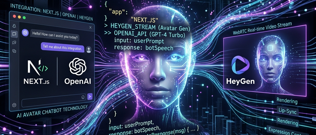 AI Avatar Chatbots with Next.js, HeyGen, and OpenAI