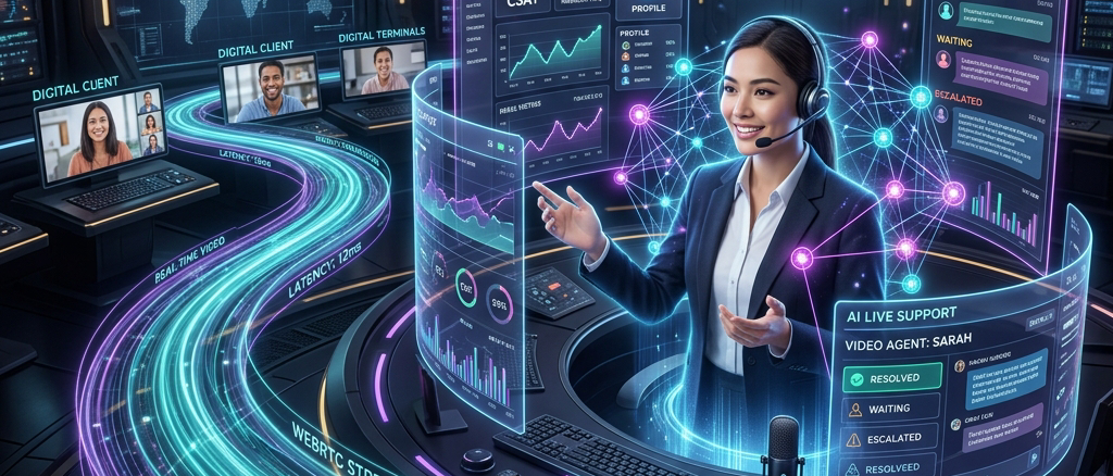 AI Video Agents for Customer Support: How Businesses Are Replacing Traditional Support Workflows with Conversational AI